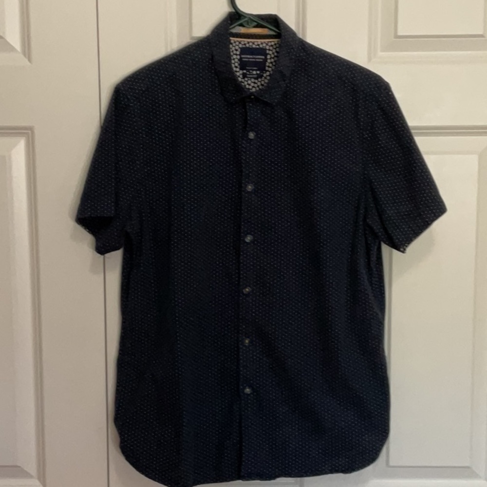 Denim & Flower by Ricky Singh Slim Fit Button Down Shirt